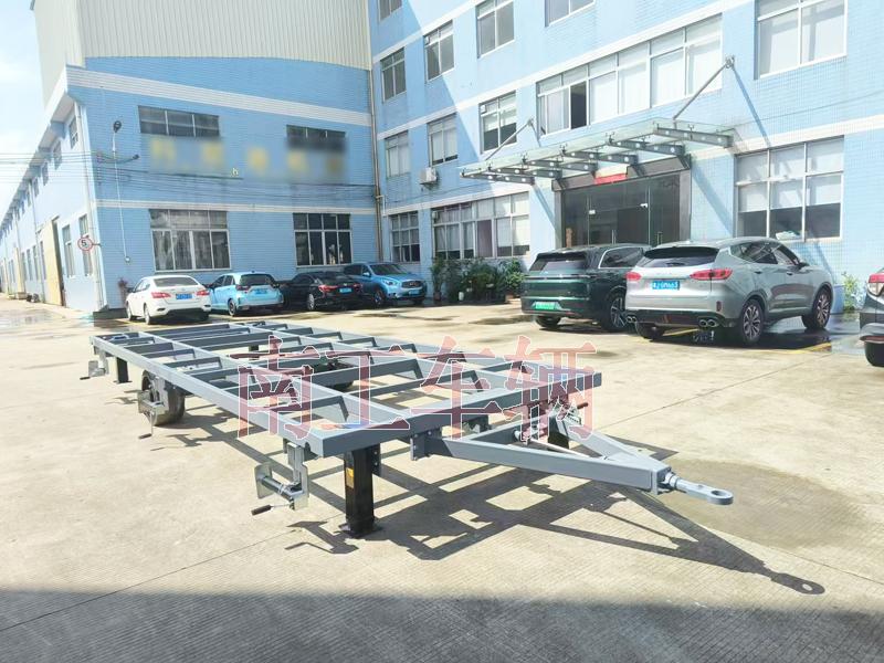 7吨骨架式ATV半岛（中国）一站式服务平台 2轮灰色工具拖车